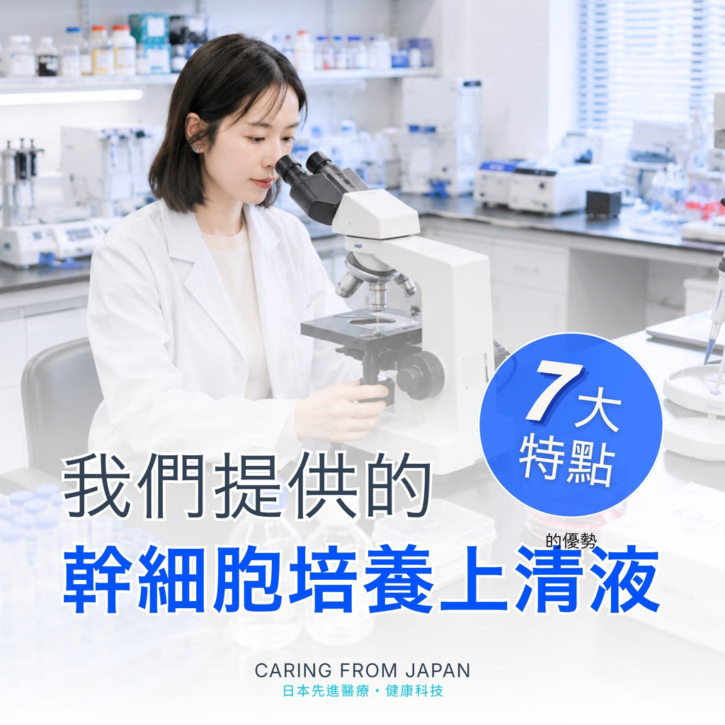 我們提供的幹細胞培養上清液｜7大特點