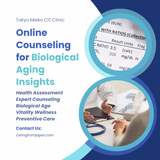 Online Counseling for Insights into Biological Aging